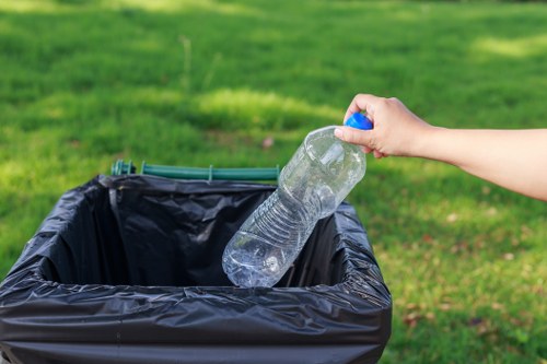 Recycling and waste management symbolizing eco-friendly skip hire practices.